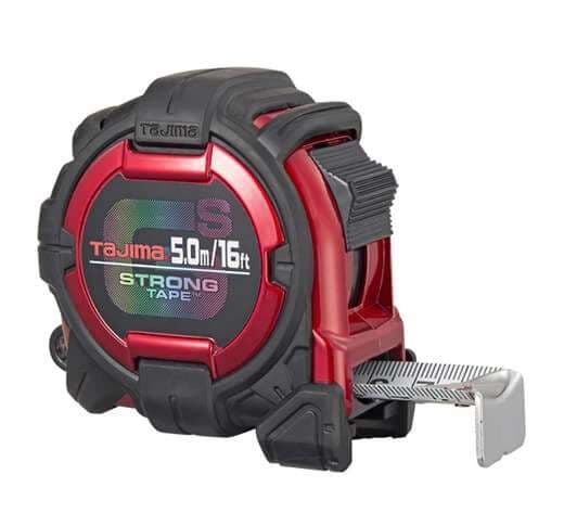 Tajima TAGAG3L25 Gs Lock Metric/Imperial Extra Stiff Tape Measure 5M