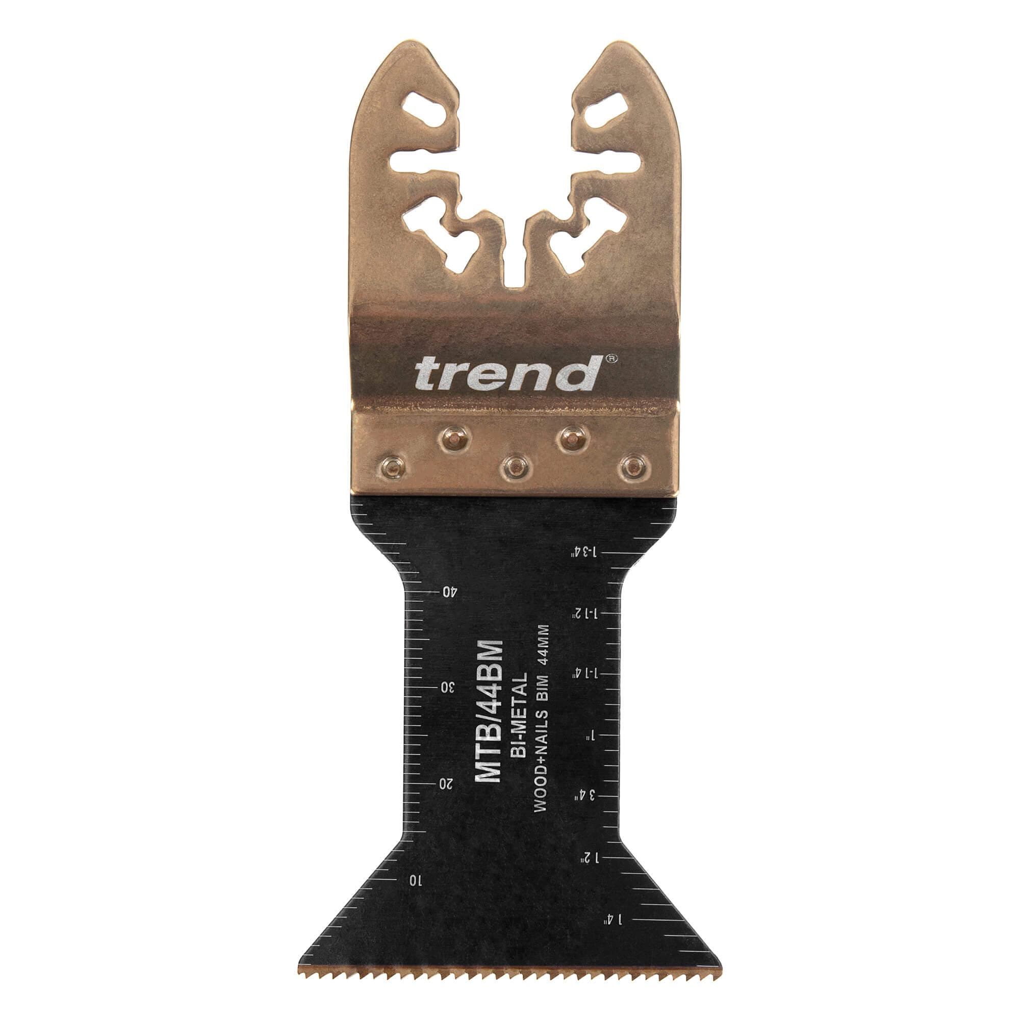 Trend Universal 44Mm Fine Tooth Bi-Metal Multi-Tool Blades 5 Pack Pk 5 MTB/44BM