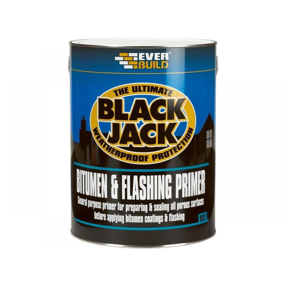 Everbuild Sika 486984 Black Jack® 902 Bitumen & Flashing Primer 1 Litre