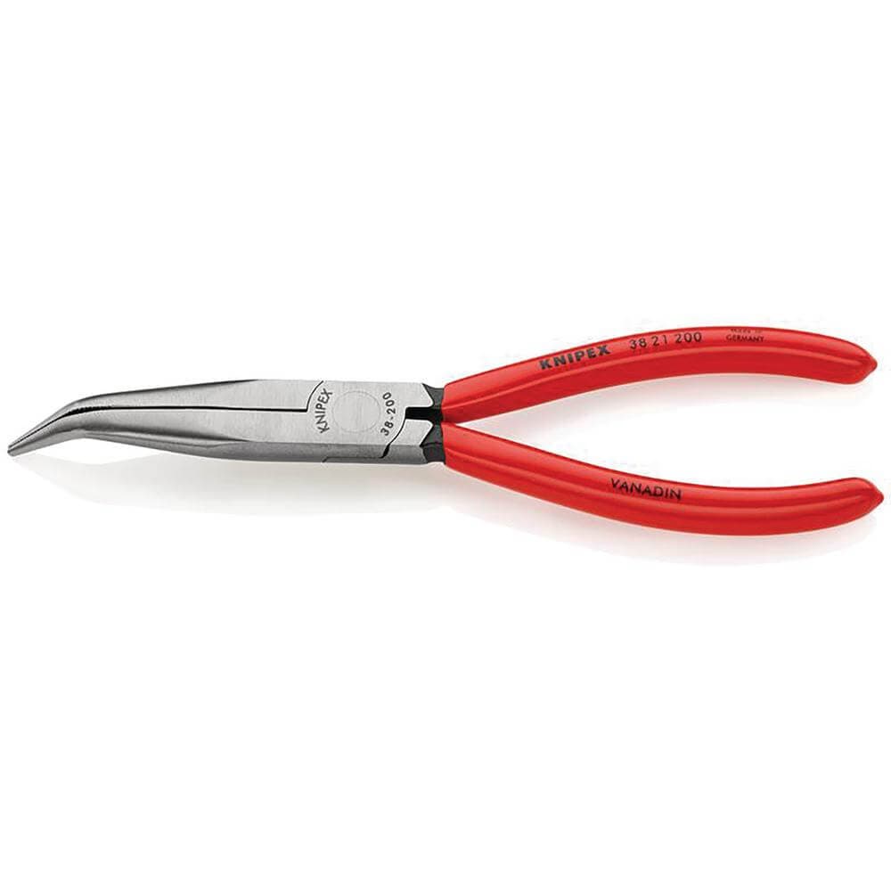 Knipex 38 21 200 Mechanicsft Bent Nose Pliers 200Mm each 1 55689