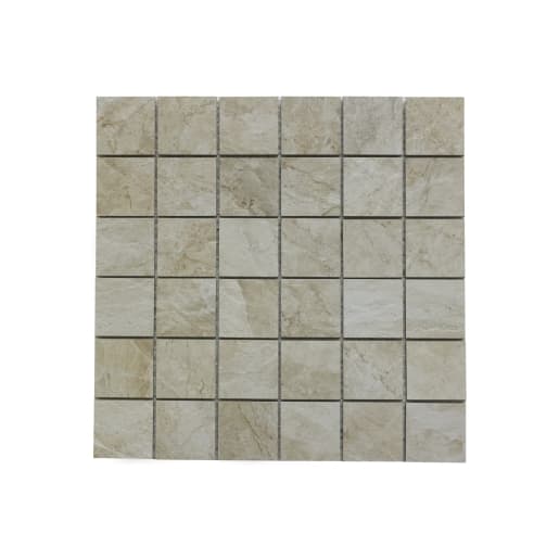 Raegan Alberta Glazed Porcelain Mosaic Wall and Floor Tile 300x300mm sheet