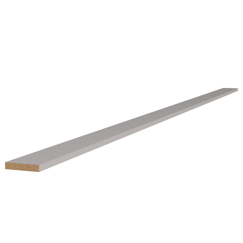 Flatpack Capping Rail Value Slab Standard Matt Light Grey
