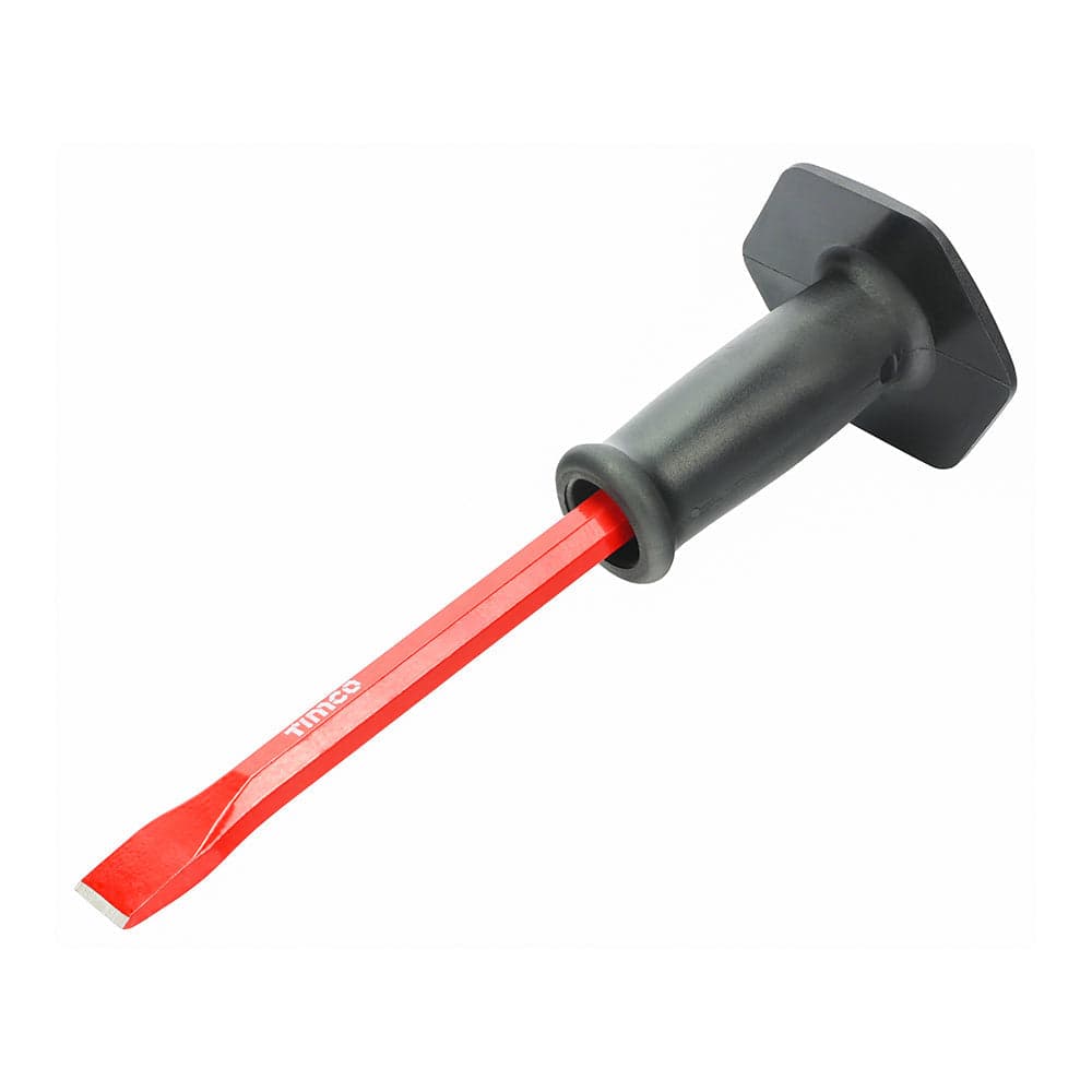 Timco Cold Chisel with Guard – ¾″ × 10″ / 12″ (19 × 250 mm / 19 × 300 mm)