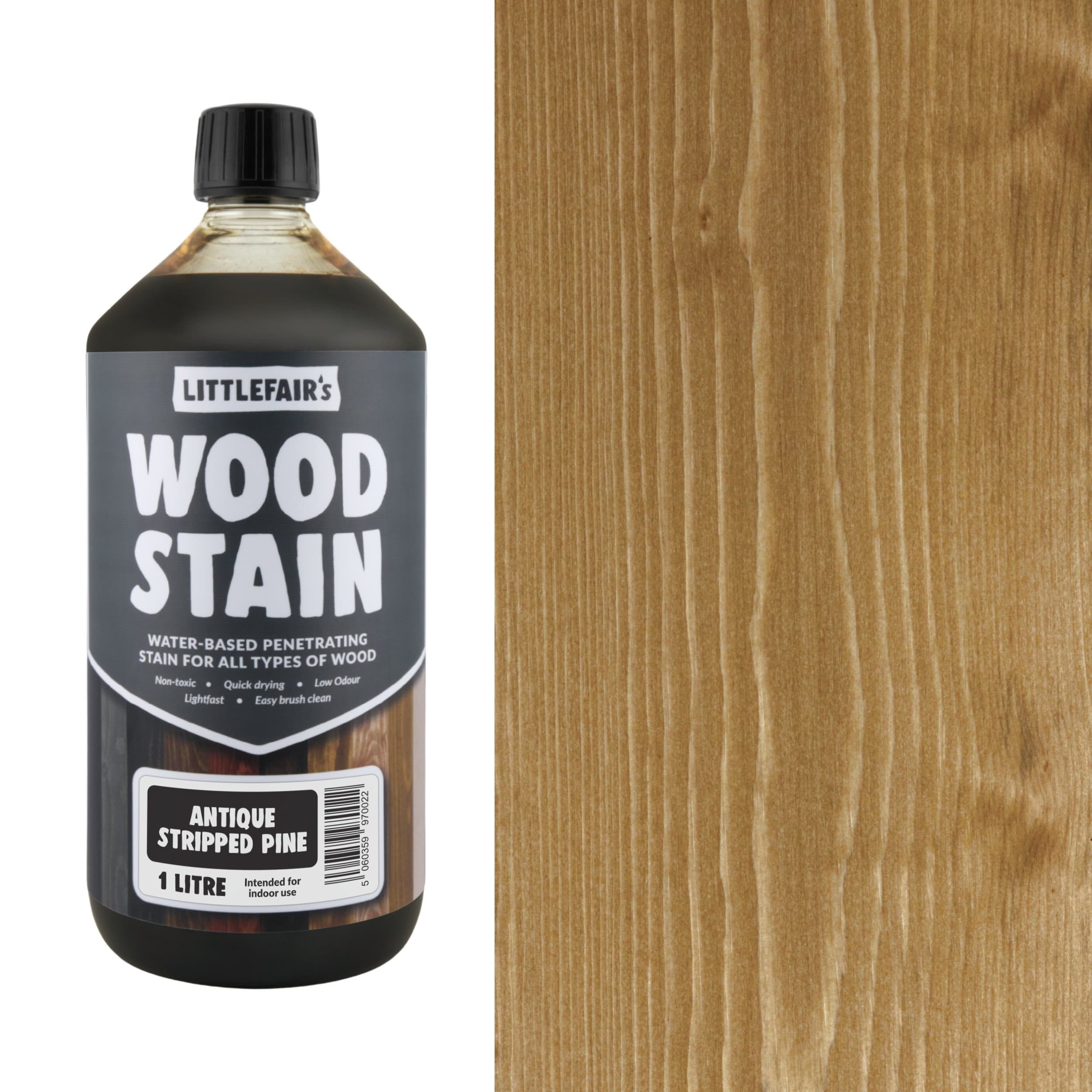 Littlefairs Water Based Wood Stains - Non Toxic & Eco Friendly
