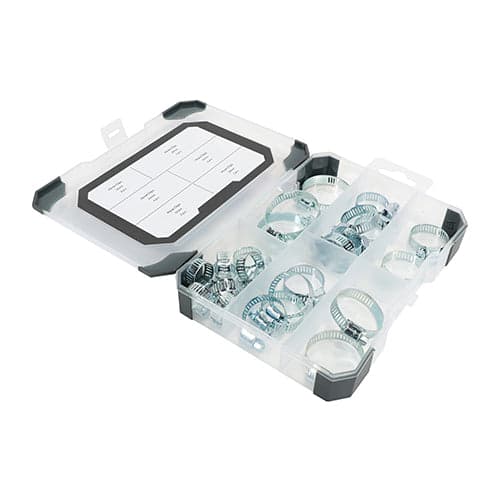 Mixed Tray Hose Clips – 25 Piece