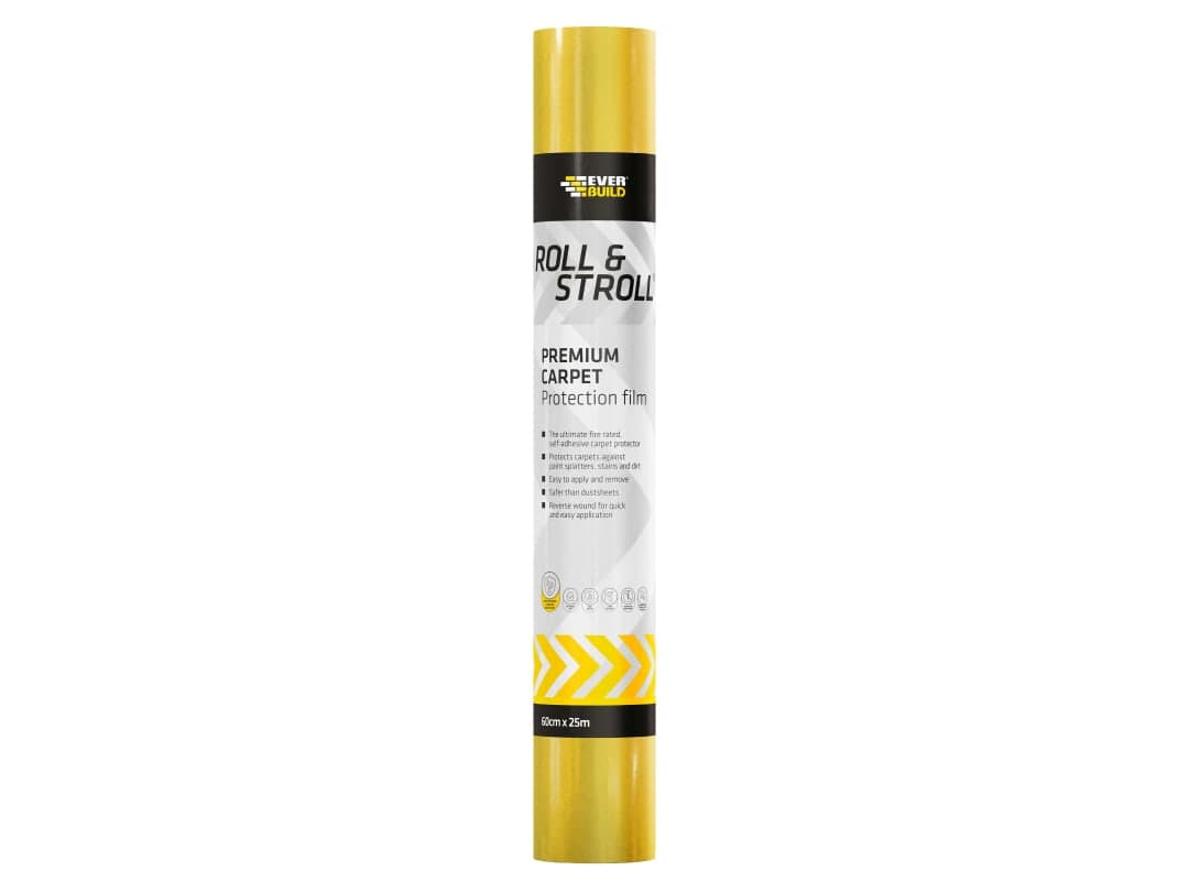 Everbuild Sika Roll & Stroll Premium Carpet Protector 600mm x 25m 462111