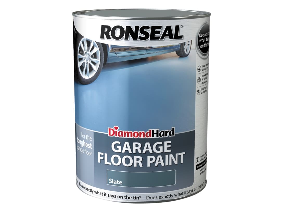 Ronseal Diamond Hard Garage Floor Paint Slate 5 litre 35763