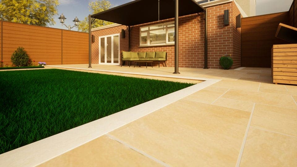 Sandstone Paving - Project Pack Camel Dust