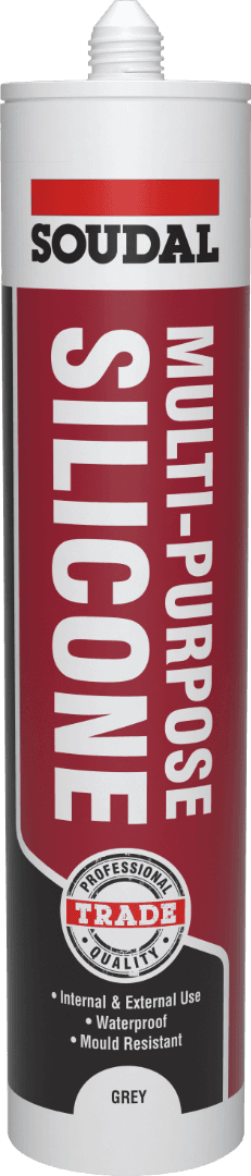 Soudal Multi-Purpose Silicone Grey 270Ml 131605