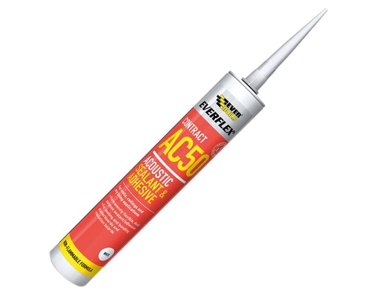 Everbuild Sika 489513 Everflex® Ac50 Acoustic Sealant & Adhesive 380Ml