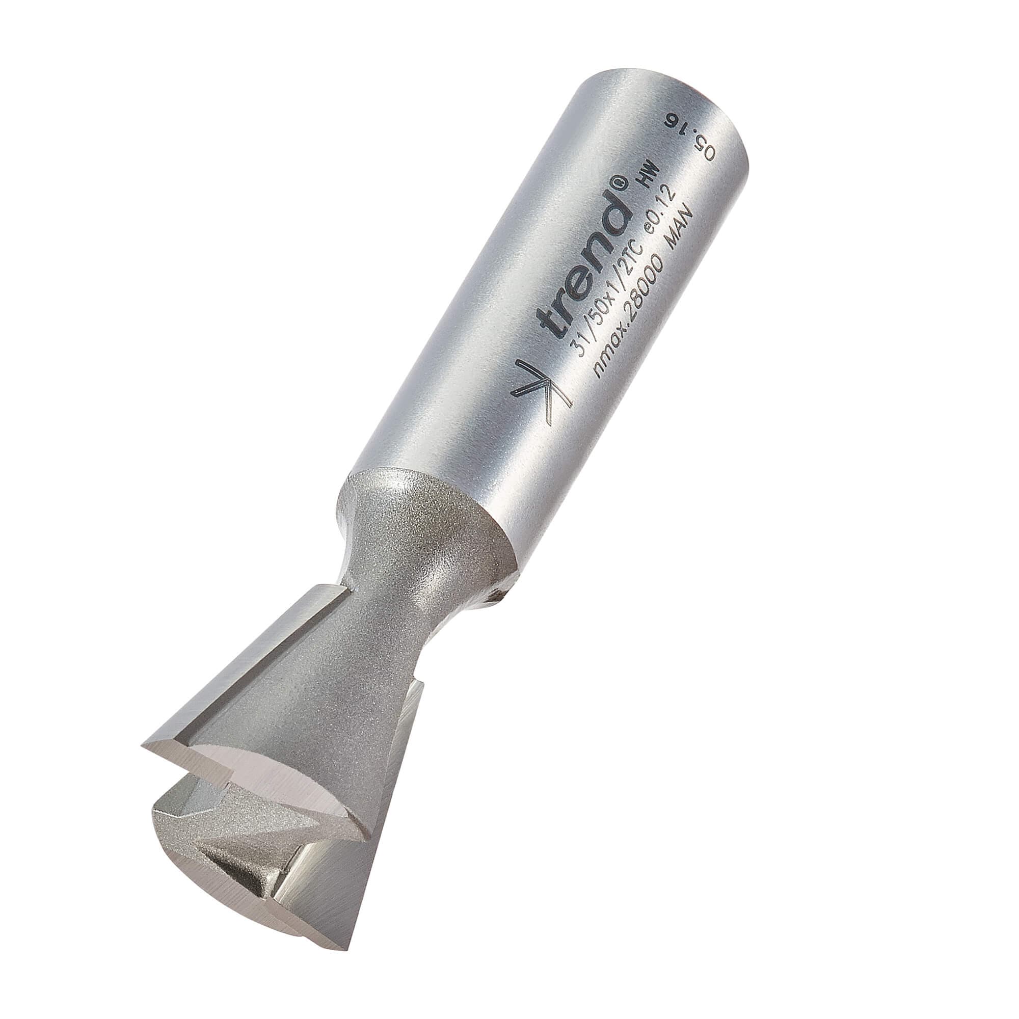Trend Dovetail Cutter 104 Degrees X 19.1Mm Diameter Pk 1 31/50X1/2TC