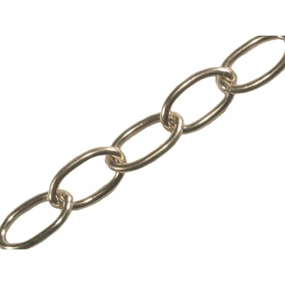 Faithfull Oval Chain 1.8Mm X 10M Chrome