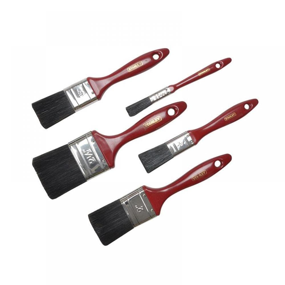 Stanley® STPPIS5Z Decor Paint Brush Set Of 5 12 25 37 50 & 62Mm