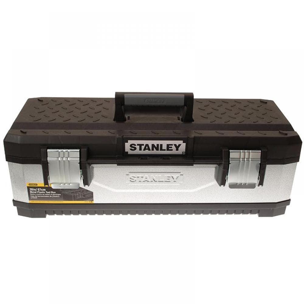 Stanley® 1-95-620 Galvanised Metal Toolbox 66Cm (26In)