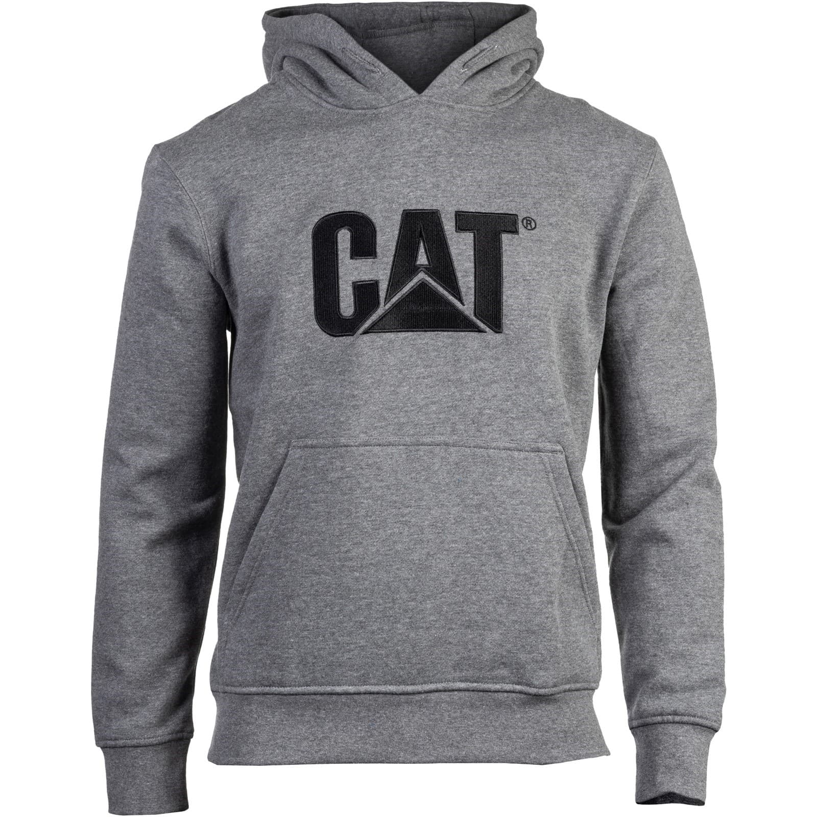 Caterpillar Trademark Hooded Sweatshirt Size Med Grey 19634-35149-04