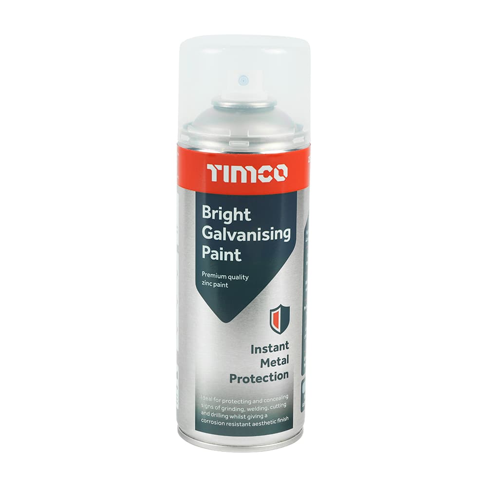 Timco 237002 Bright Galvanising Paint 380Ml Can 1
