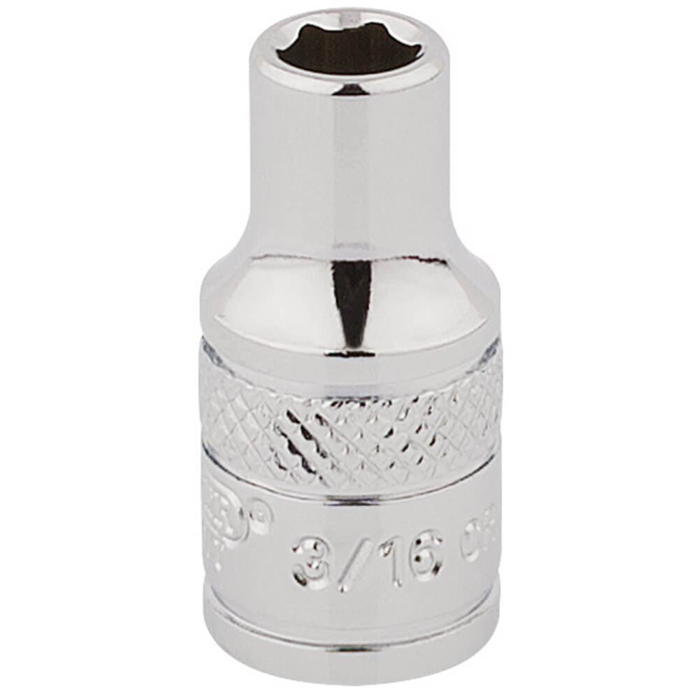 Draper Expert 48345 Hi-Torq® 6 Point Socket 1/4in Sq. Dr. 3/16in each