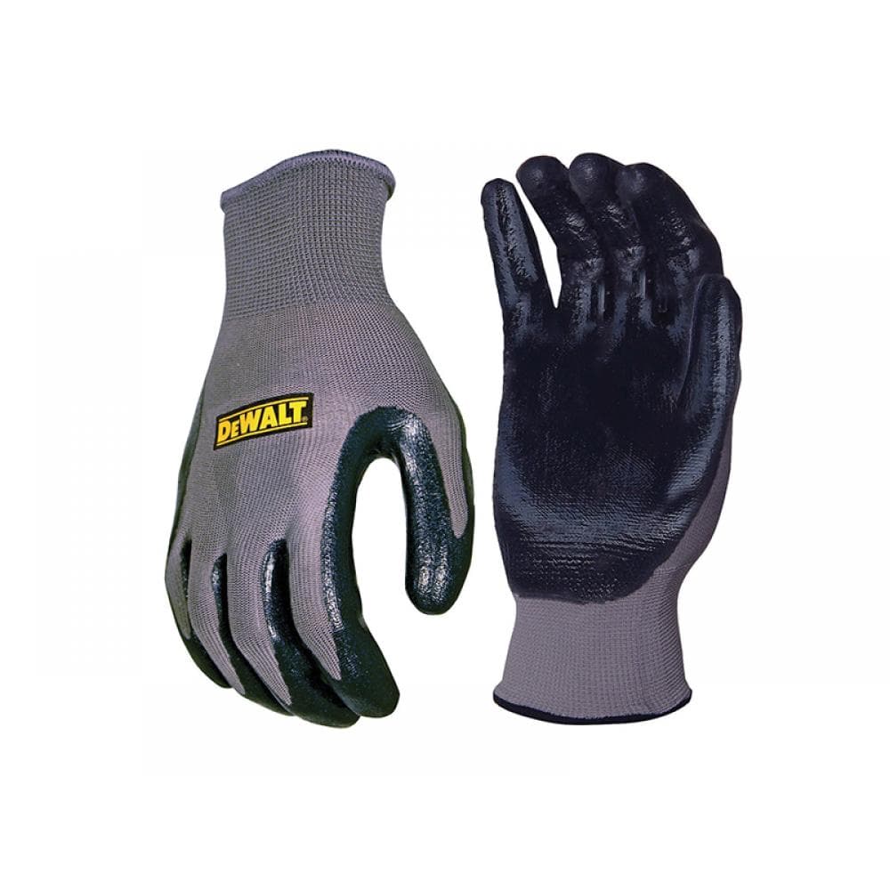 Dewalt DPG66L EU Nitrile Nylon Gloves - Large