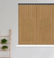 Oslo 89 Maple Electric Vertical Blinds 1% Screen