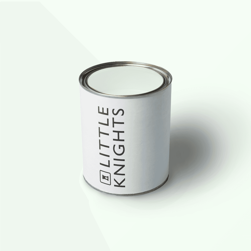Little Knights - Hint of Mint Super Pale Green - Matte/Eggshell/Silk/Satin/Gloss Interior Paint