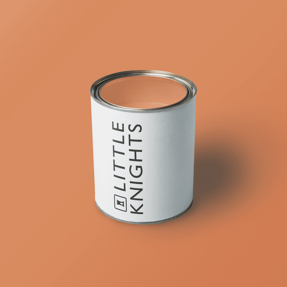 Little Knights - Pumpkin Pie Autumn Orange - Matte/Eggshell/Silk/Satin/Gloss Interior Paint