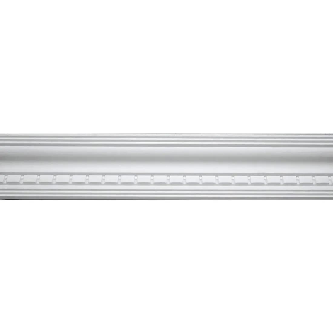 Upvc Dental Cornice Coving White 120Mm X 2.9M