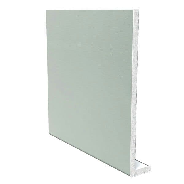 400mm Agate Grey Woodgrain Fascia Capping Box End Board - 10mm x 1.25mtr