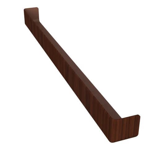 Rosewood Fascia Board Double End Corner - 600mm x 45mm