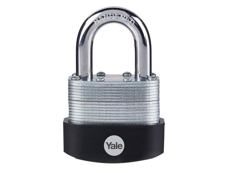 Yale Locks High Security Laminated Steel Padlock 50Mm Y125B/50/129/1