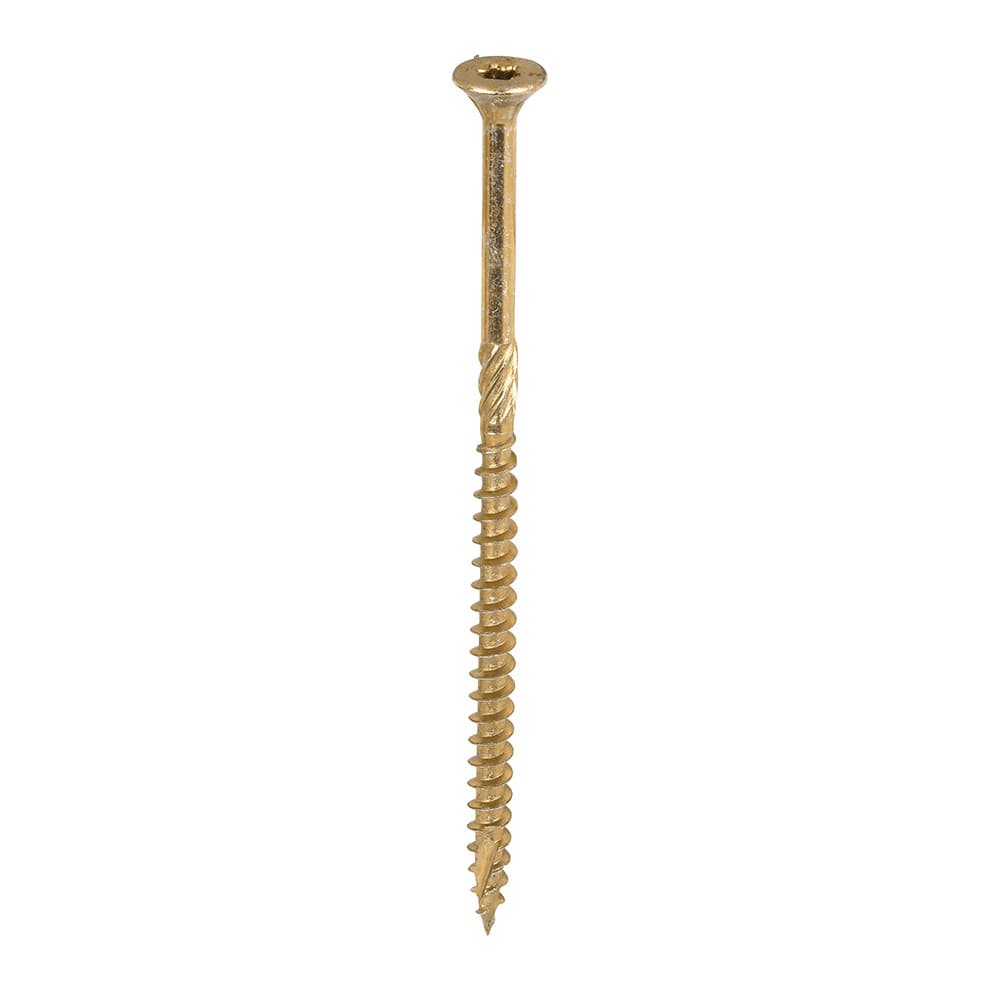 Timco 50100C2CTUB C2 Clamp-Fix Premium Clamping Multi-Purpose Screws - Tx - Double Countersunk - Yellow 5.0 X 100 Tub 300