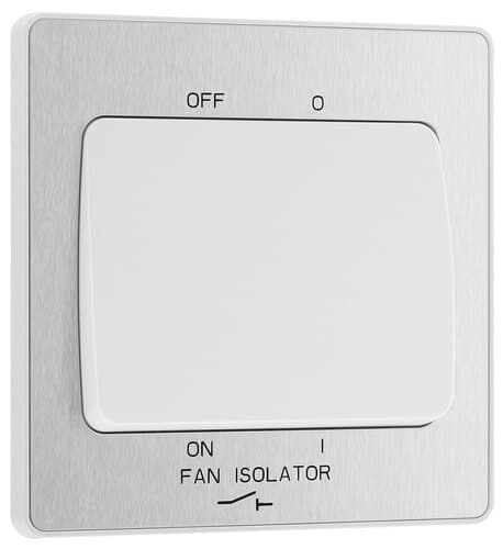 Screwless Flatplate Polished Chrome Single Blank Plate FPC94-01
