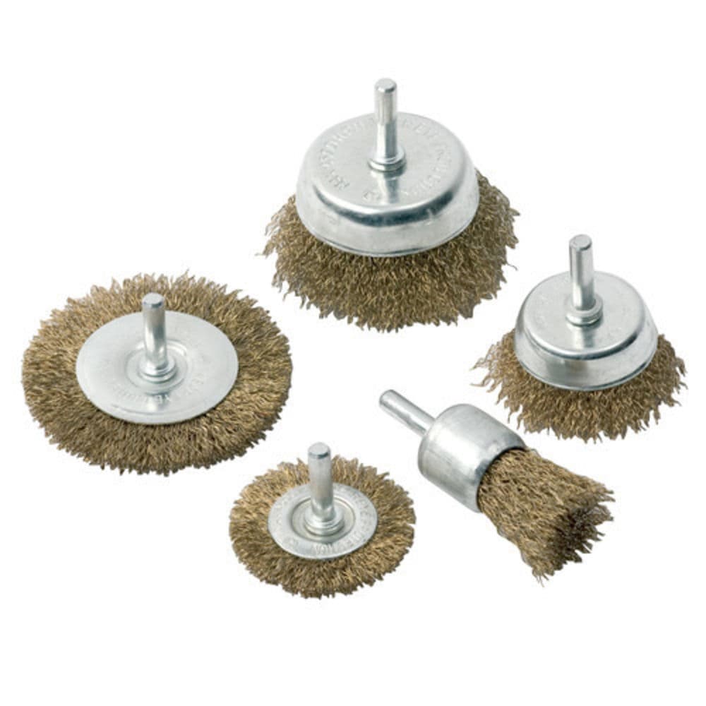 Clarke 1801563 Cht563 5 Piece Wire Brush Set