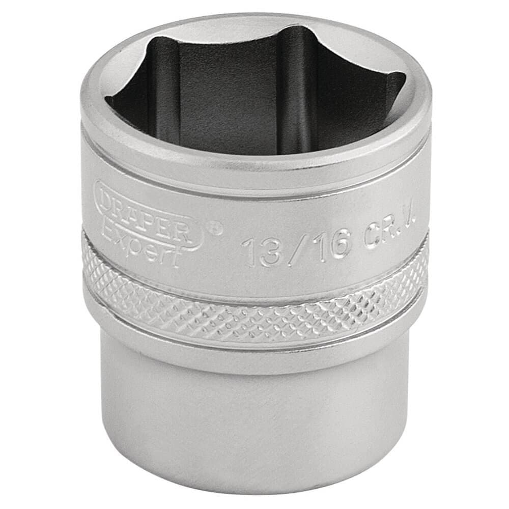 Draper Expert 16575 6 Point Imperial Socket 3/8in Sq. Dr. 13/16in each