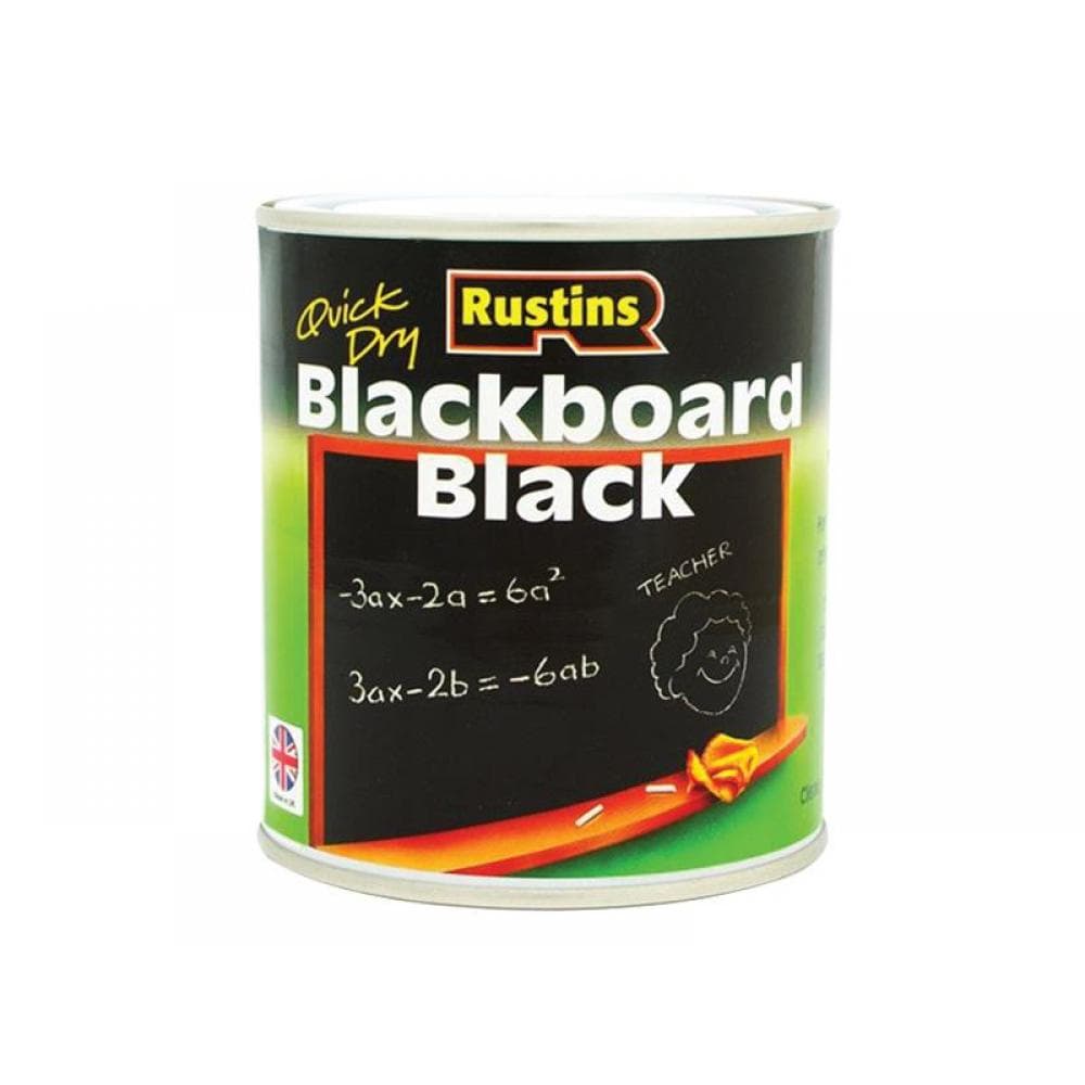 Rustins BLAB100 Quick Dry Blackboard Black 100Ml