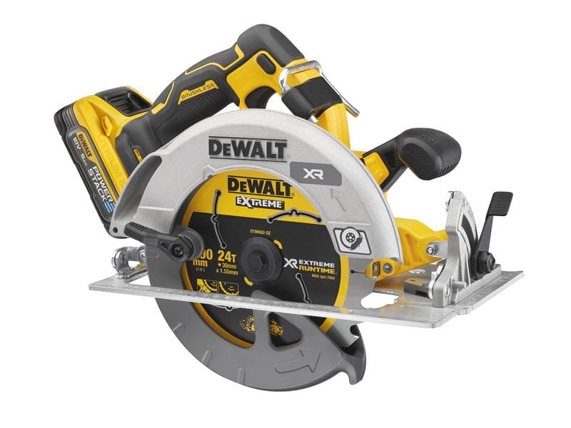 Dewalt DCS573H2T-GB Dcs573H2T Xr Advantage Circular Saw 190Mm 18V 2 X 5.0Ah Powerstack™ Li-Ion
