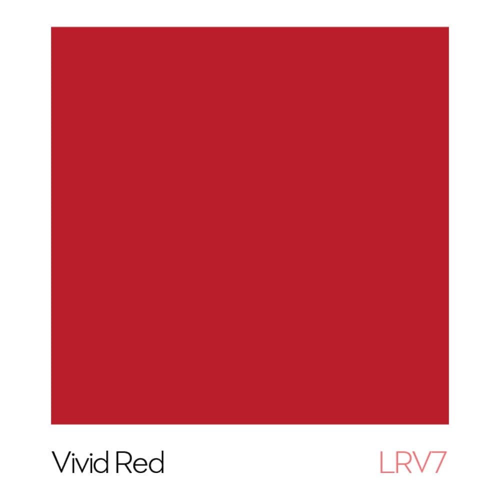 Hi-Clad PVC Hygienic Cladding Sheet 3050mm x 1220mm x 2.5mm Vivid Red | 3.72m2