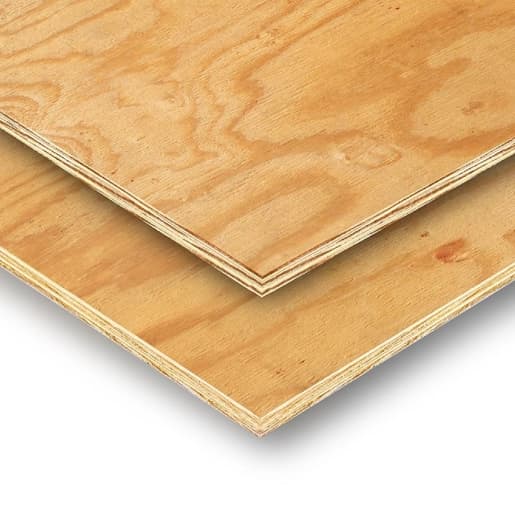 9mm x 2440mm x 1220mm Softwood Shuttering Plywood