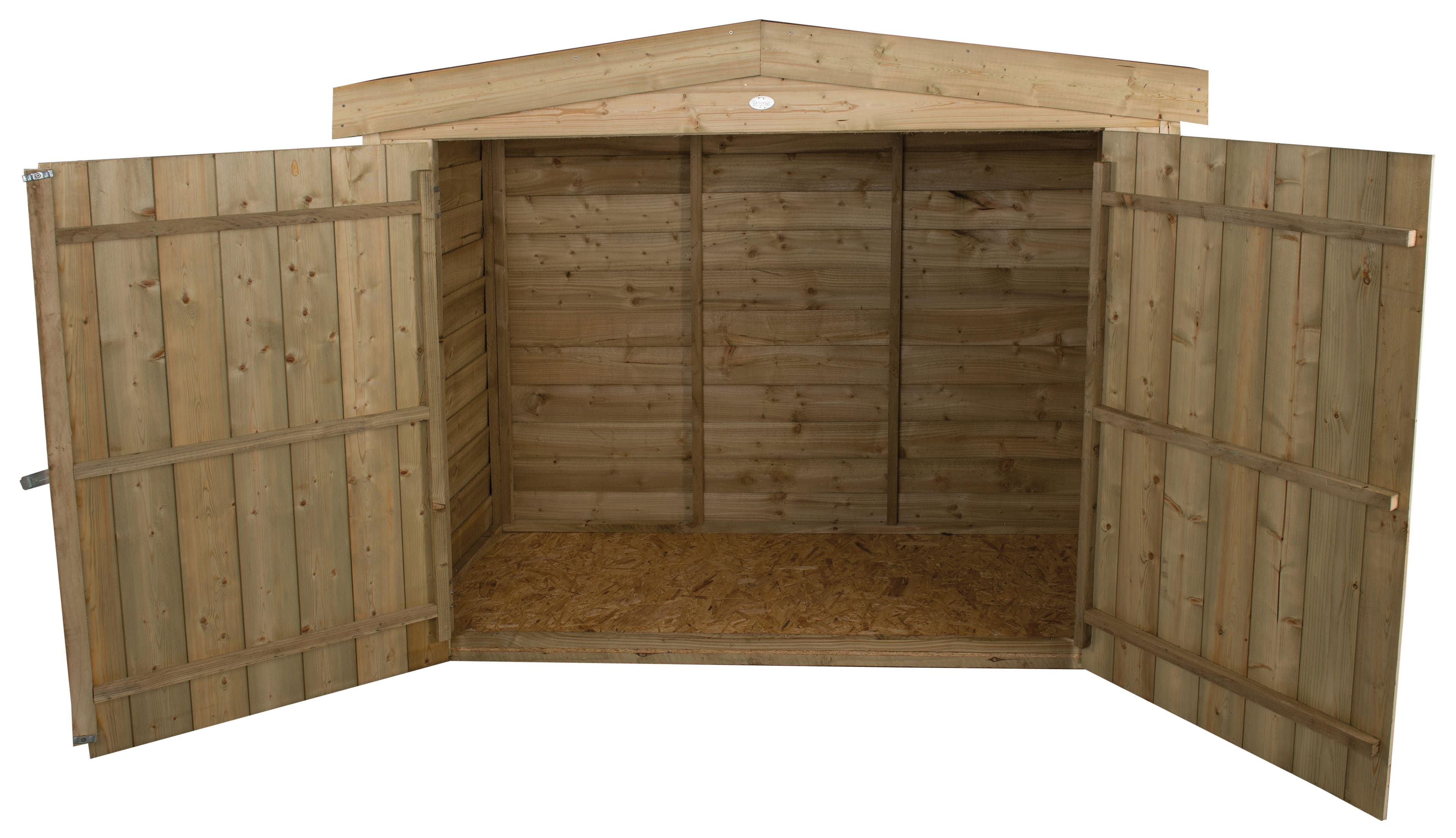 Forest Garden Pressure Treated Apex large Garden Storage