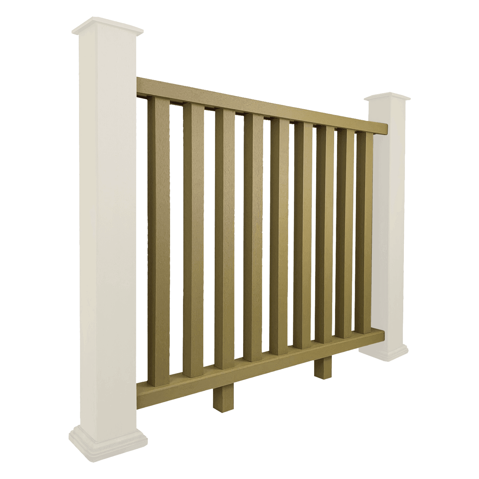 Composite Balustrade Railing - Savanna 1.2m