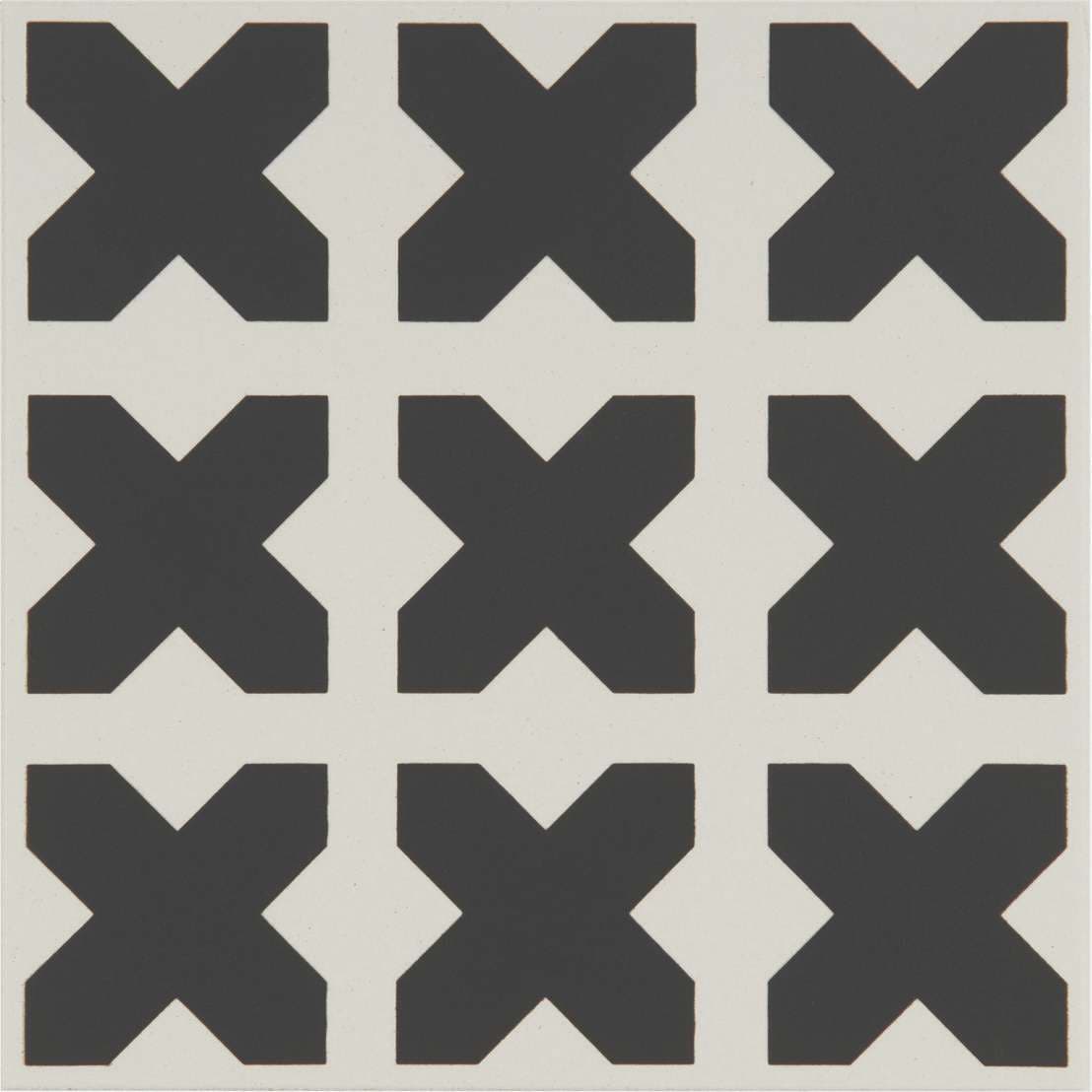 Original Style Odyssey Babylonian Black on Dover White 15x15cm