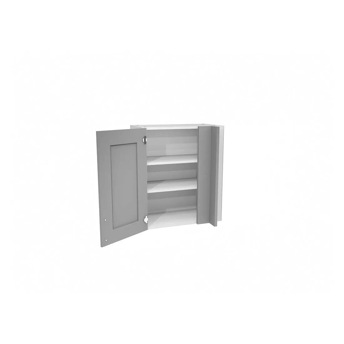Verona Grey 600Mm Corner Wall Unit