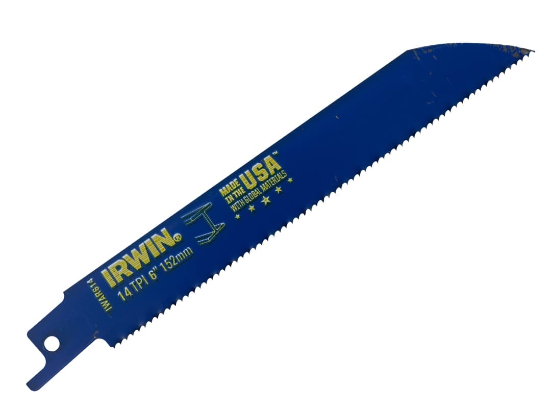 Irwin IRWIN® 614R Sabre Saw Blade Metal Cutting 150mm 14 TPI (Pack 25) 10504143