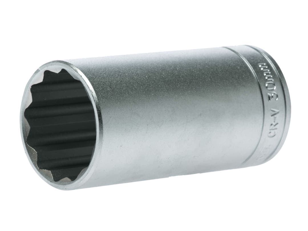Teng Bi-Hexagon Socket Deep 12-Point 1/2in Drive 30mm M120630C