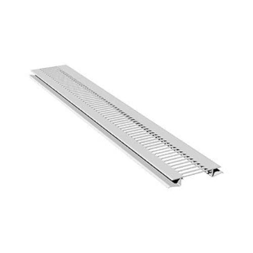 White Soffit Strip Ventilator - 5mtr