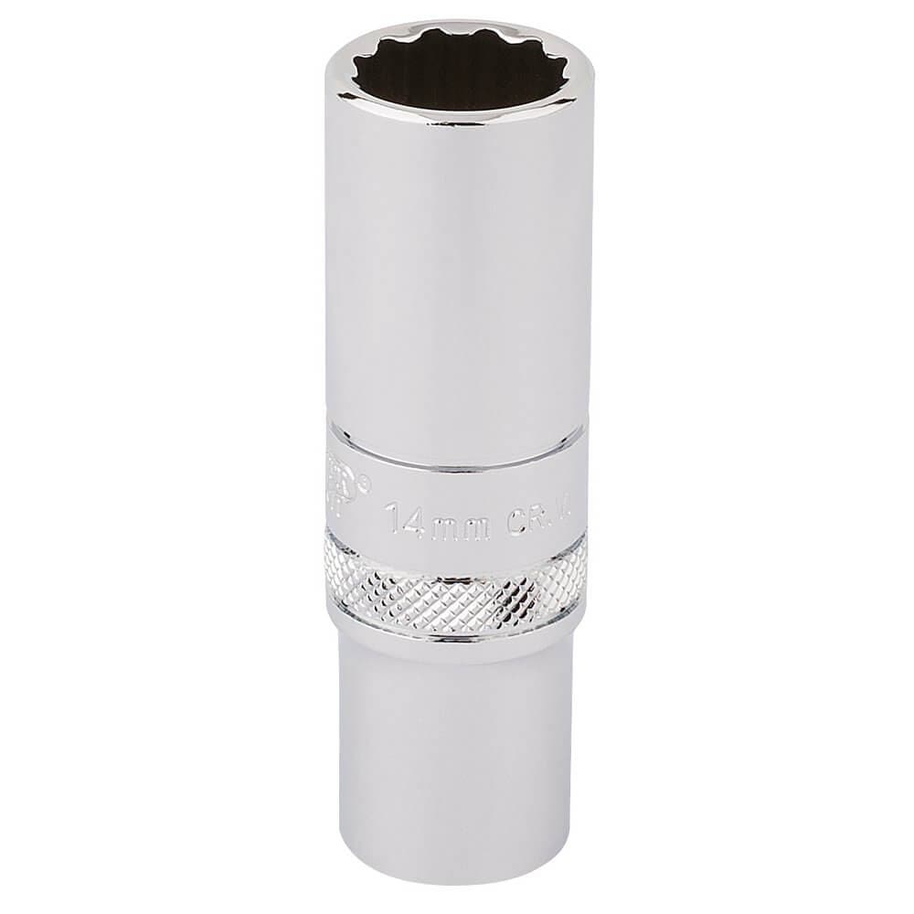 Draper Expert 32955 Hi-Torq® 12 Point Deep Socket 3/8in Sq. Dr. 14Mm each