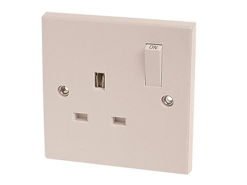 Dencon 4406NB Switched Socket 1-Gang 13A