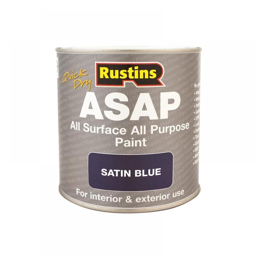 Rustins ASAPBU500 Asap Paint Blue 500Ml