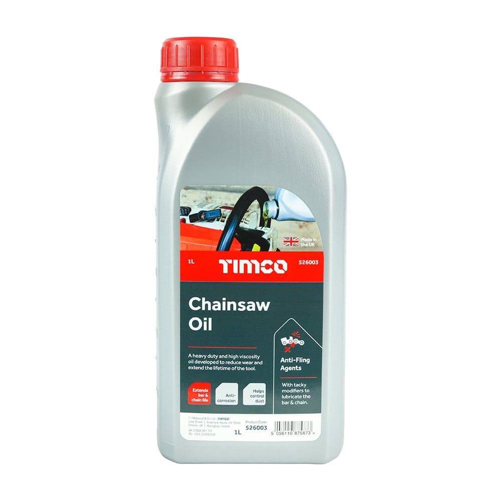 Timco 526003 Chainsaw Oil 1L Bottle 1