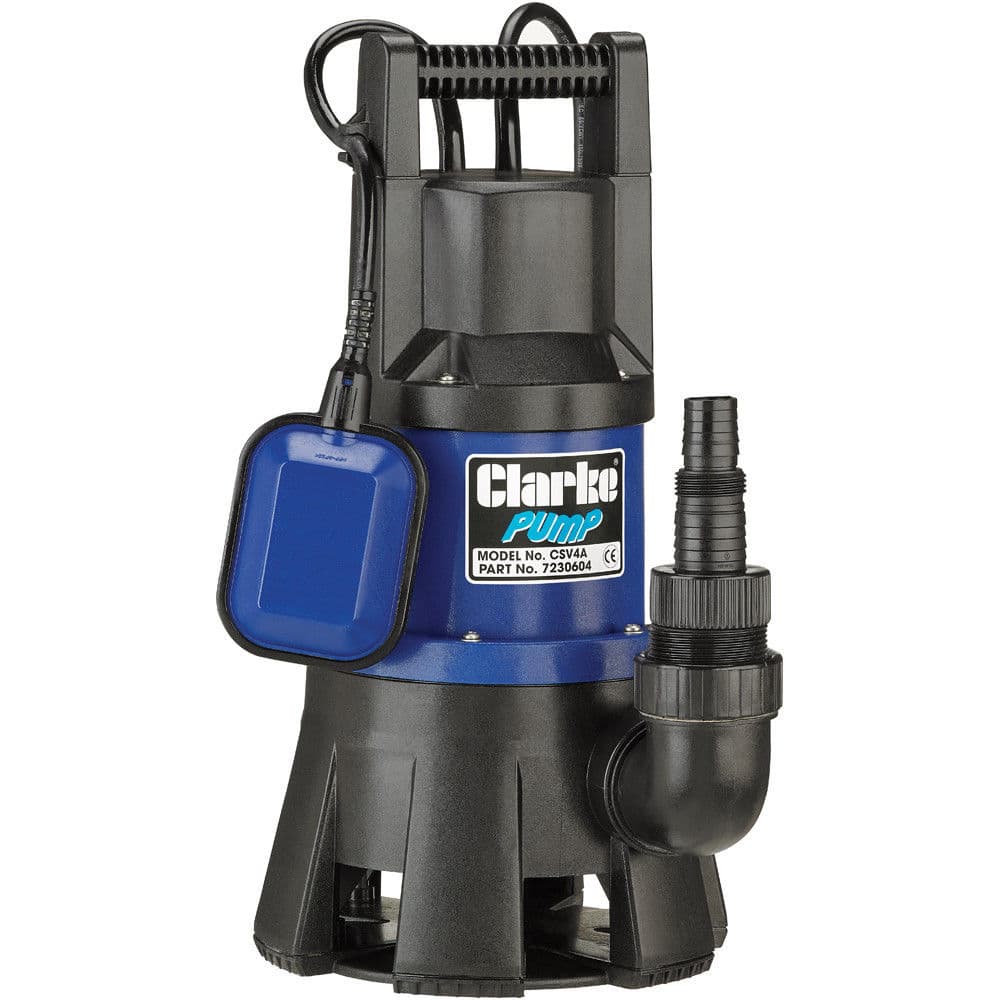 Clarke 7230604 Csv4A 1300W Submersible Pump With Float Switch