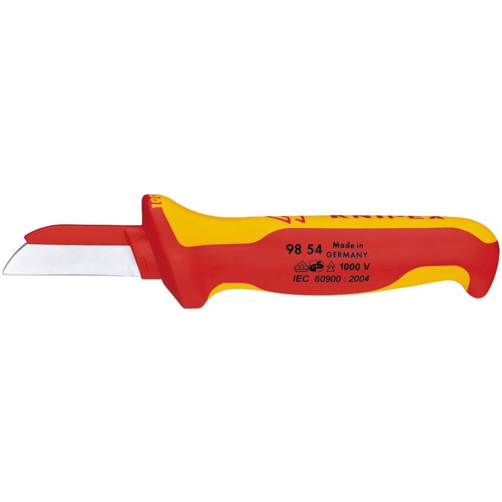 Knipex 18872 98 54 Fully Insulated Cable Knife 180Mm each